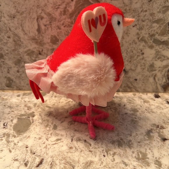 ♥️ SPRITZ VALENTINE'S DAY COLLECTIBLE HANDMADE BIRD "CARMINE" 2022 Target - Picture 2 of 5